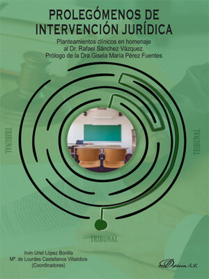 cover image of Prolegómenos de intervención jurídica.